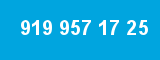919 957 17 25